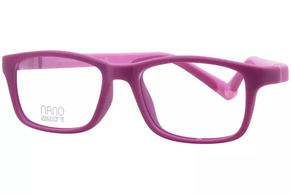 Nano Vista Crew-3.0 NAO302 Eyeglasses Youth Kids Full Rim Rectangle Shape