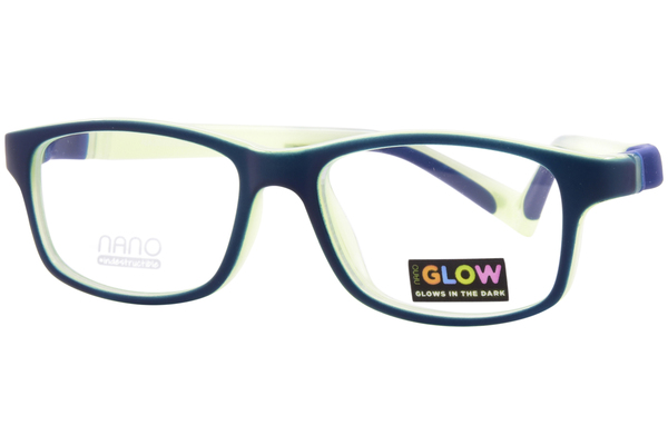 Nano Vista Crew-Glow-3.0 NAO302 Eyeglasses Youth Kids Full Rim Rectangle Shape
