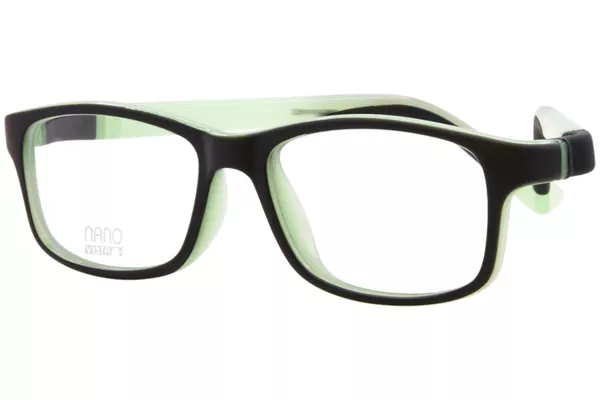 Nano Vista Crew-Glow-3.0 NAO302 Eyeglasses Youth Kids Full Rim Rectangle Shape
