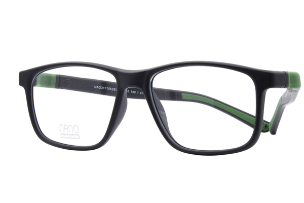 Nano Vista Fanboy-SC-3.0 NAO317 Eyeglasses Youth Kids Full Rim w/Clip-On