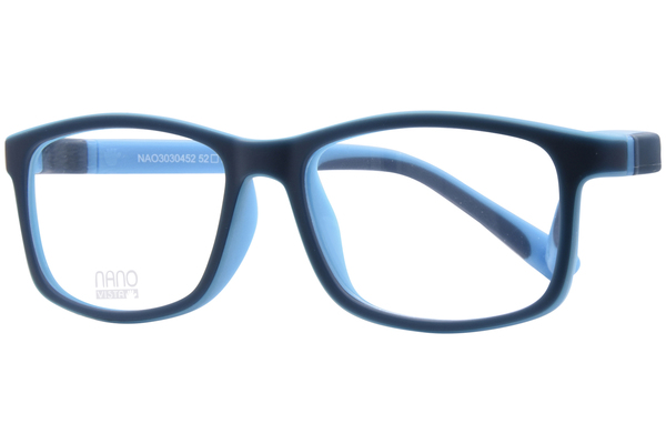 Nano Vista Fangame-3.0 NAO303 Eyeglasses Youth Kids Full Rim Rectangle Shape