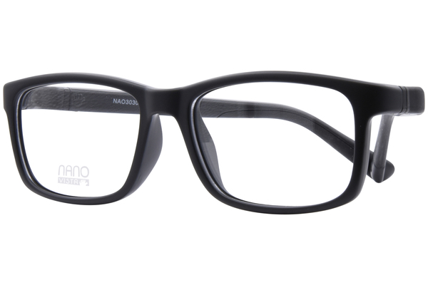  Nano Vista Fangame-3.0 NAO303 Eyeglasses Youth Kids Full Rim Rectangle Shape 