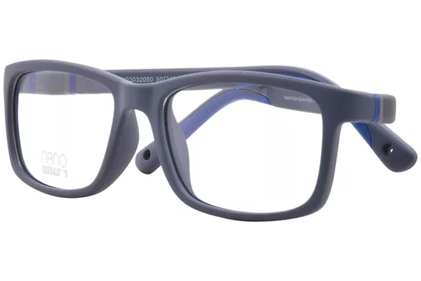 Nano Vista Fangame-3.0 NAO303 Eyeglasses Youth Kids Full Rim Rectangle Shape
