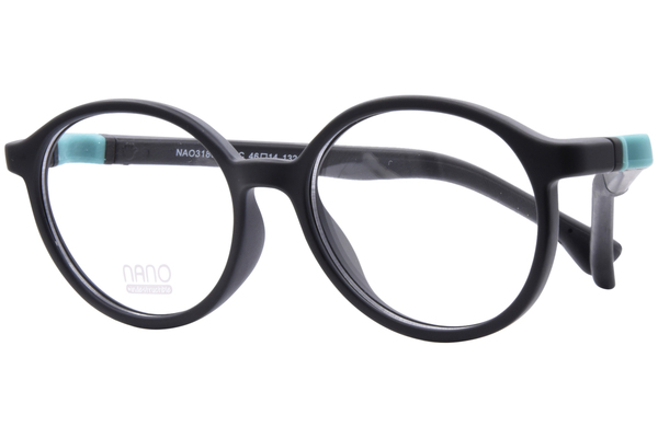  Nano Vista Flicker-SC-3.0 NAO318 Eyeglasses Youth Kids Full Rim w/Clip-On 