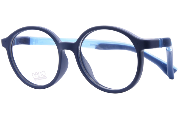  Nano Vista Flicker-SC-3.0 NAO318 Eyeglasses Youth Kids Full Rim w/Clip-On 