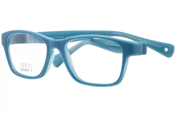 Nano Vista Gaikai-3.0 NAO305 Eyeglasses Youth Kids Full Rim Rectangle Shape