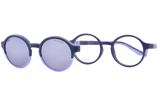 Nano Vista Gamer-SC-3.0 NAO326 Eyeglasses Youth Kids Full Rim w/Clip-On