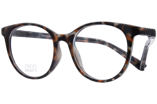  Nano Vista Glitch-3.0 NAO315 Eyeglasses Youth Kids Full Rim Round Shape 