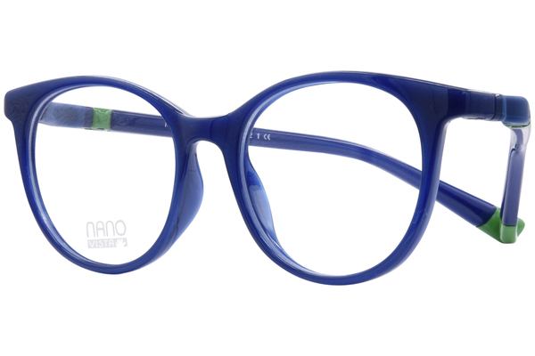  Nano Vista Glitch-3.0 NAO315 Eyeglasses Youth Kids Full Rim Round Shape 