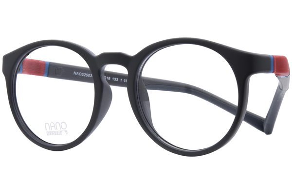  Nano Vista Multiplayer-3.0 NAO325 Eyeglasses Youth Kids Full Rim Round Shape 