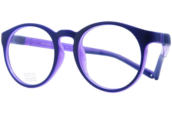  Nano Vista Multiplayer-SC-3.0 NAO325 Eyeglasses Youth Kids Full Rim w/Clip-On 