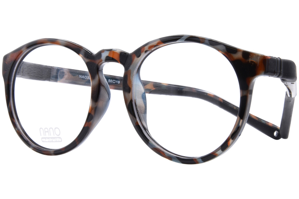  Nano Vista Multiplayer-SC-3.0 NAO325 Eyeglasses Youth Kids Full Rim w/Clip-On 