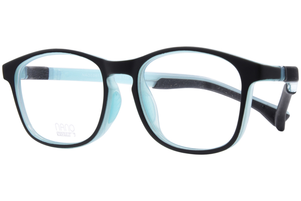 Nano Vista Power-Up-Glow-3.0 NAO308 Eyeglasses Youth Kids Full Rim Square Shape