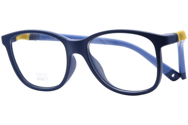  Nano Vista Quest-3.0 NAO316 Eyeglasses Youth Kids Full Rim Square Shape 