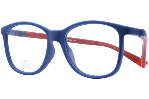  Nano Vista Quest-SC-3.0 NAO316 Eyeglasses Youth Kids Full Rim w/Clip-On 