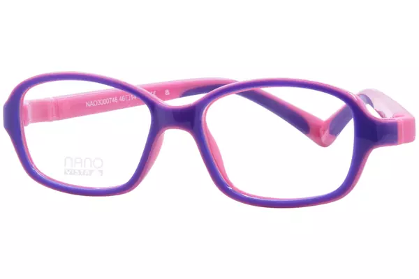  Nano Vista Replay-3.0 NAO300 Eyeglasses Youth Kids Full Rim Rectangle Shape 