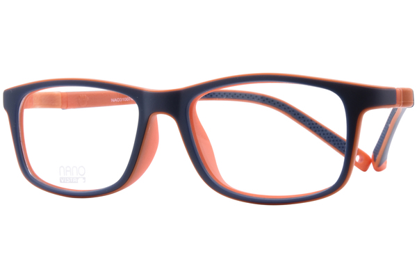  Nano Vista Sleek-Crew-3.0 NAO310 Eyeglasses Youth Kids Full Rim Rectangle Shape 