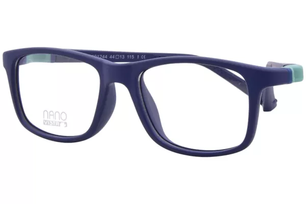 Nano Vista Sleek-Crew-3.0 NAO310 Eyeglasses Youth Kids Full Rim Rectangle Shape