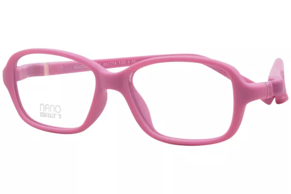 Nano Vista Sleek-Replay-3 NAO309 Eyeglasses Youth Kids Full Rim Rectangle Shape