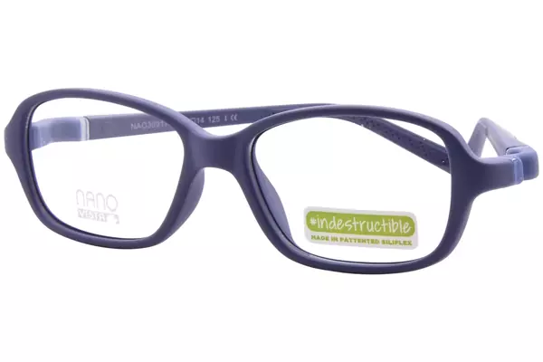  Nano Vista Sleek-Replay-3 NAO309 Eyeglasses Youth Kids Full Rim Rectangle Shape 