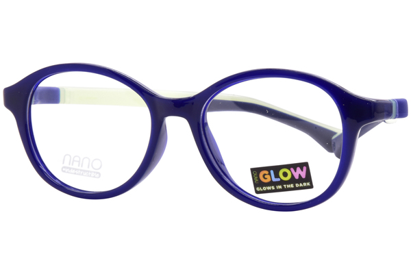 Nano Vista Sprite Glow-3.0 NAO306 Eyeglasses Youth Kids Full Rim Round Shape 