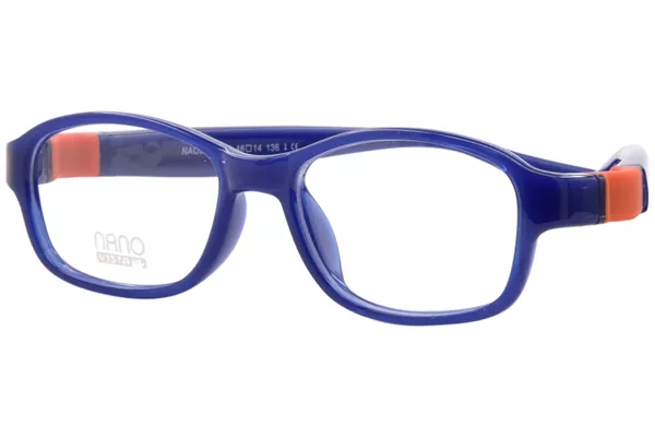 Nano Vista Twitch-3.0 NAO323 Eyeglasses Youth Kids Full Rim Rectangle Shape