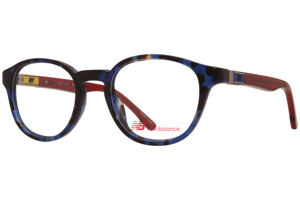  New Balance Kids NBK5047 Eyeglasses Youth Boys Full Rim Oval Optical Frame 