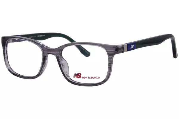  New Balance NBK5049 Eyeglasses Youth Kids Boy's Full Rim Rectangle Shape 