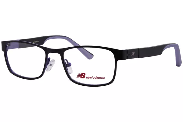  New Balance NBK122 Eyeglasses Youth Kids Full Rim Rectangle Shape 