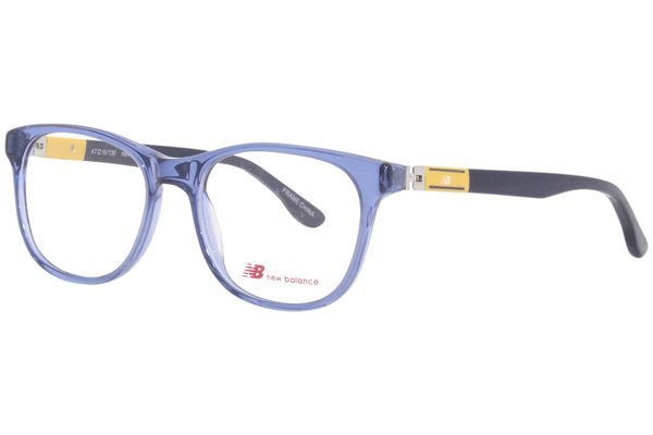  New Balance NBK161 Eyeglasses Youth Boy's Full Rim Rectangular Optical Frame 