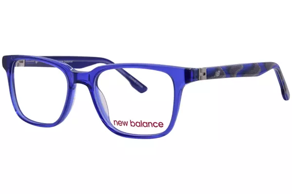  New Balance NBK176 Eyeglasses Youth Kids Full Rim Rectangle Shape 