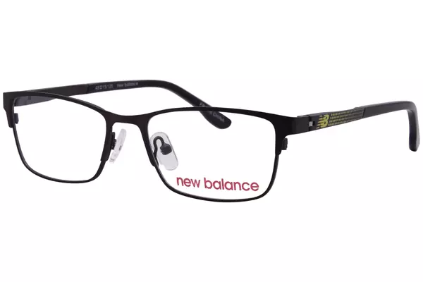 New Balance NBK177 Eyeglasses Youth Kids Boy's Full Rim Rectangle Shape