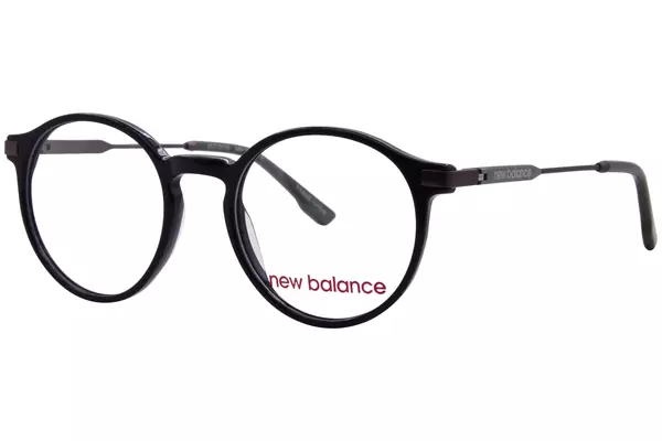  New Balance NBK180 Eyeglasses Youth Kids Full Rim Round Shape 