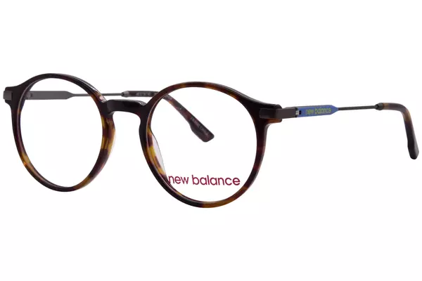  New Balance NBK180 Eyeglasses Youth Kids Full Rim Round Shape 