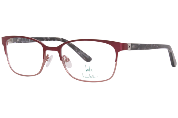  Nicole Miller Joss Eyeglasses Youth Girl's Full Rim Square Shape 