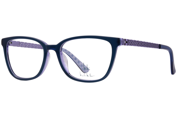 Nicole Miller Narissa Eyeglasses Youth Kids Girl's Full Rim Square Shape