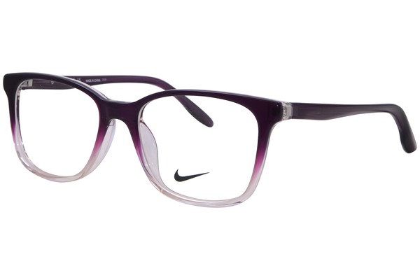  Nike 5054 Eyeglasses Youth Kids Girl's Full Rim Square Shape 