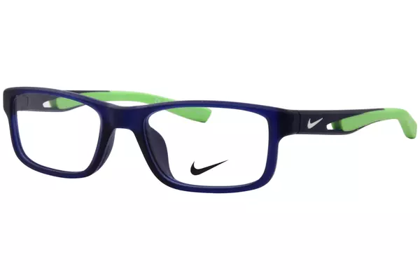  Nike 5102 Eyeglasses Youth Kids Boy's Full Rim Rectangle Shape 