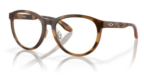  Oakley Aglow OY8027D Eyeglasses Youth Kids Girl's Full Rim Oval Shape 