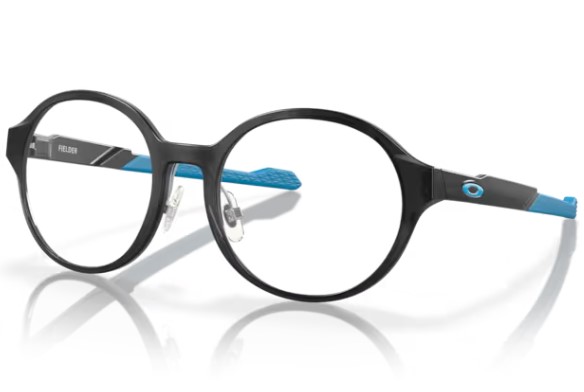  Oakley Fielder OY8028D Eyeglasses Youth Kids Boy's Full Rim Round Shape 