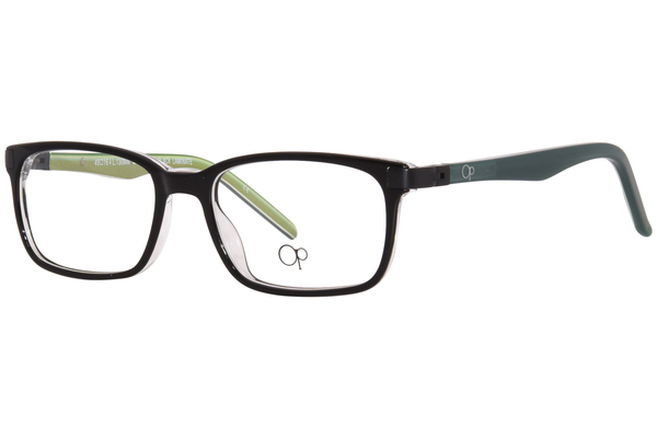  Ocean Pacific 876 Eyeglasses Youth Kids Full Rim Rectangle Shape 