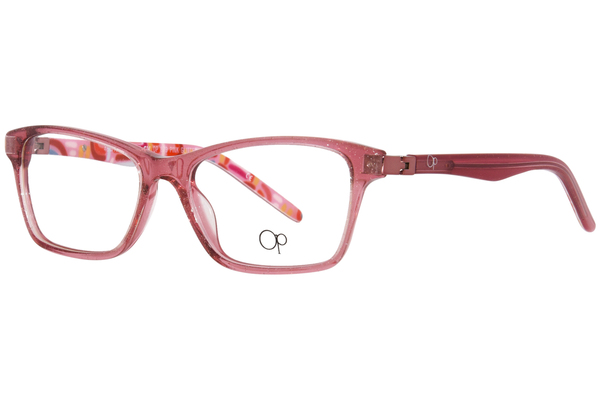  Ocean Pacific 879 Eyeglasses Youth Kids Full Rim Rectangle Shape 