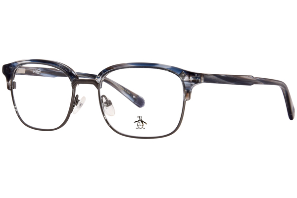  Original Penguin The Busboy Eyeglasses Youth Boy's Full Rim Square Shape 