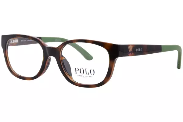  Polo Ralph Lauren PP8551U Eyeglasses Youth Kids Full Rim Pillow Shape 