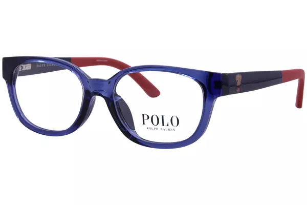  Polo Ralph Lauren PP8551U Eyeglasses Youth Kids Full Rim Pillow Shape 