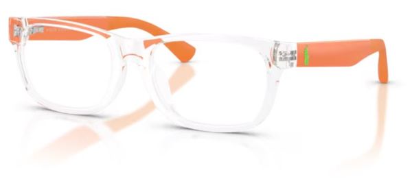 Polo Ralph Lauren PP8555U Eyeglasses Youth Kids Boy's Full Rim Rectangle Shape