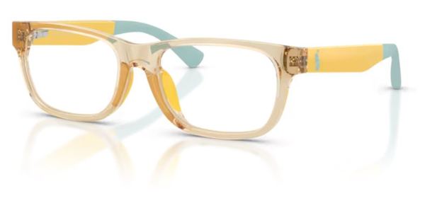 Polo Ralph Lauren PP8555U Eyeglasses Youth Kids Boy's Full Rim Rectangle Shape