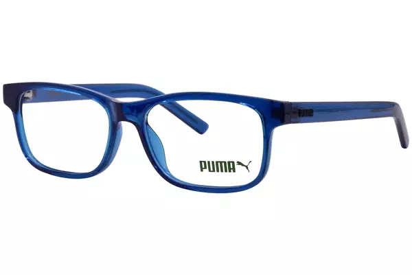  Puma PJ0086O Eyeglasses Youth Kids Full Rim Rectangle Shape 