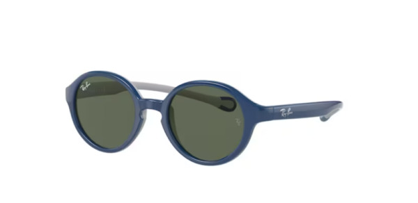 Ray Ban RJ9075S 709671 Sunglasses Youth Kids Blue/Rubber Grey/Dark