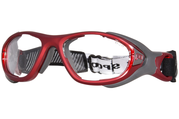 Helmet Kids Football Goggles Glasses Rec Specs F8 Helmet Spex Navy